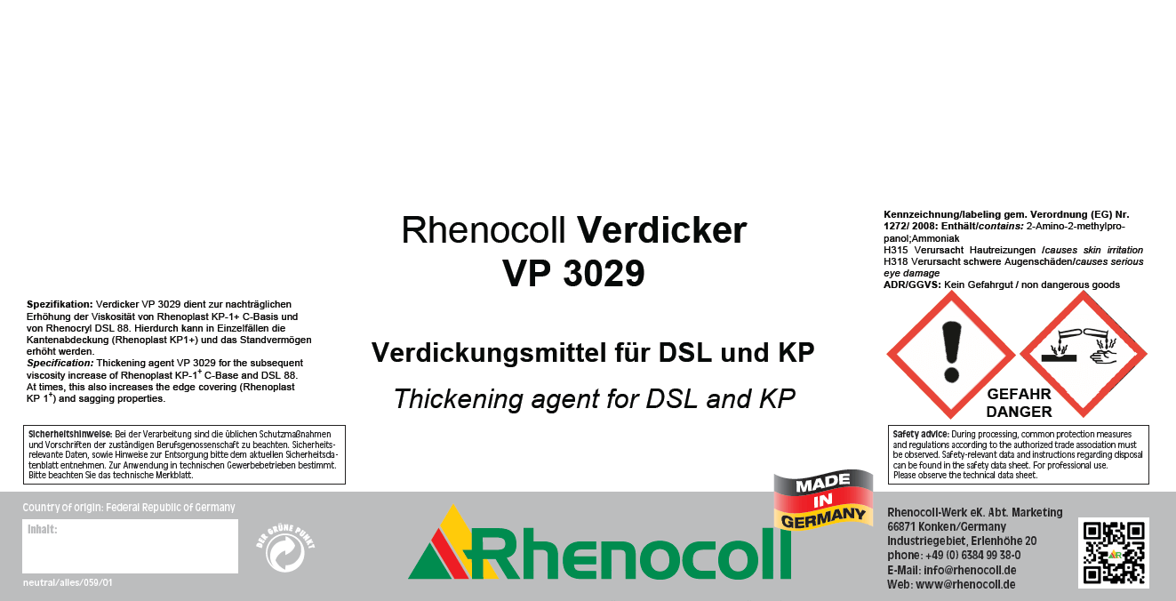 Rhenocoll Verdicker VP 3029